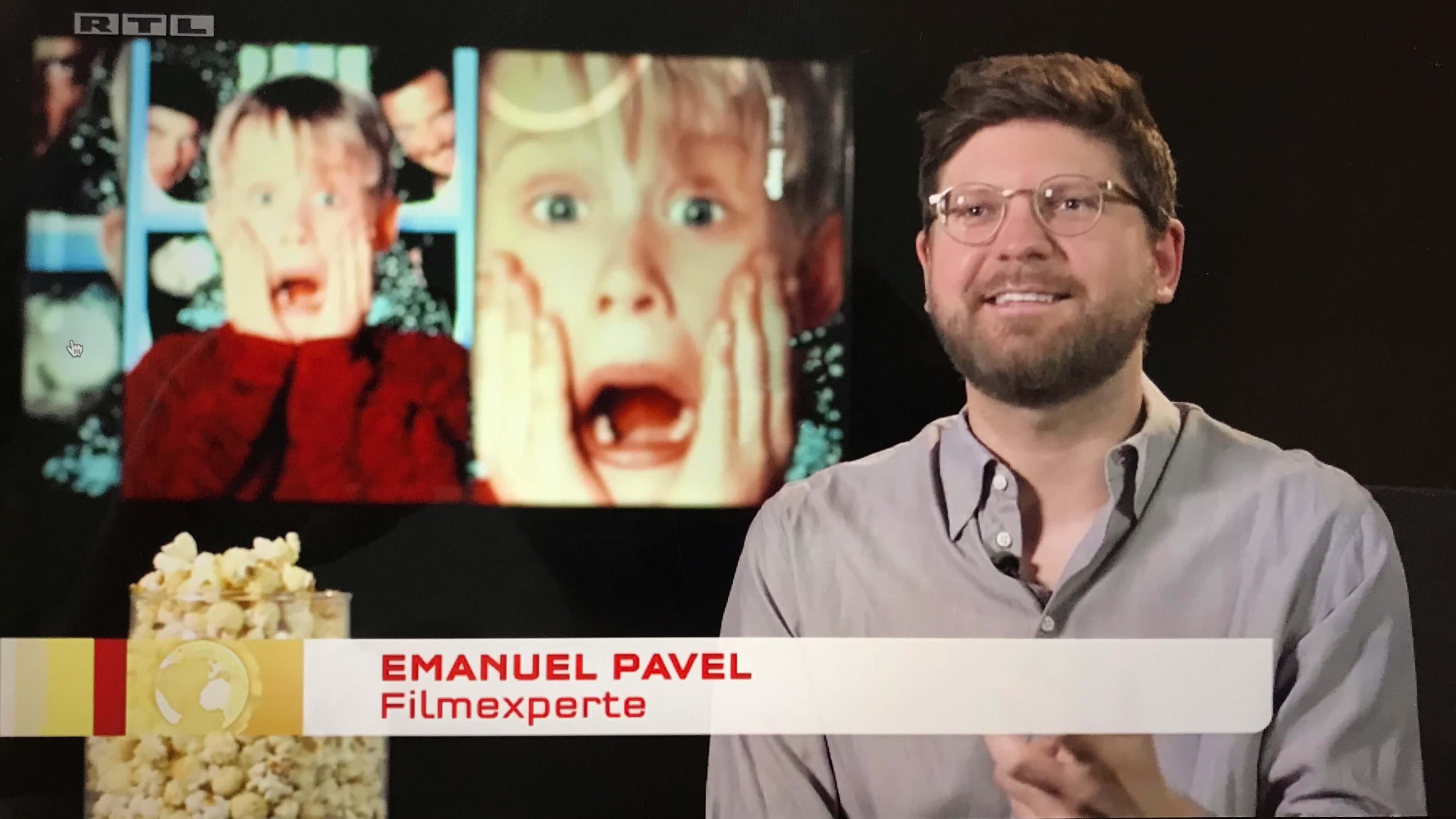 Kinoexperte Emanuel Pavel im TV