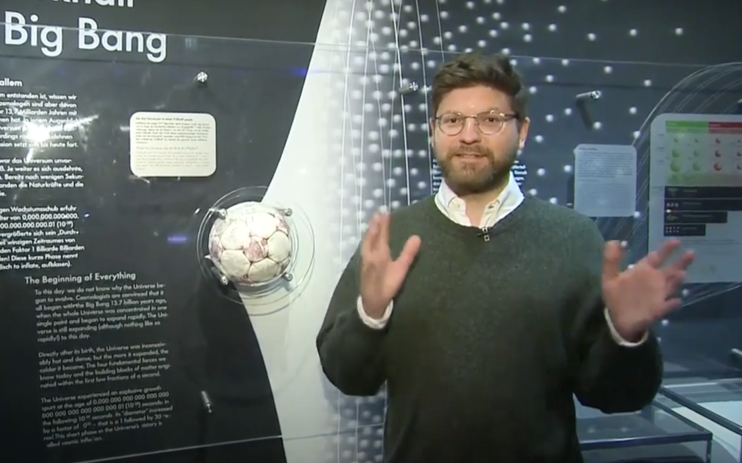 Moderator im Deutschen Museum