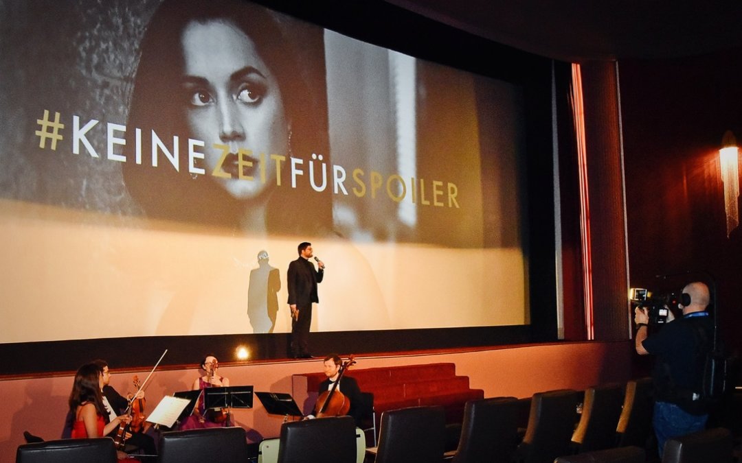 Moderation der „James Bond“ Premiere in München